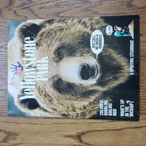 Vintage 90s Kids Discover Magazine Yellowstone Park Volume 8 Issue 5